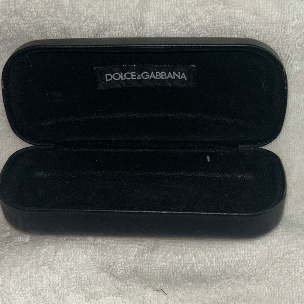 Dolce & Gabbana Black Glasses Case